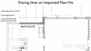 Tracing Over an Imported Picture File