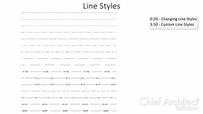 Specifying Line Styles